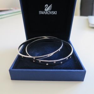 Swarovski Bangle Bracelet (thin bangle only)